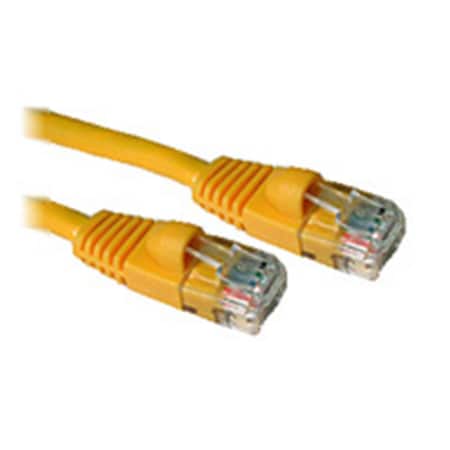 Fasttrack 14ft Cat5E 350 MHz Snagless Patch Cable - Yellow FA265746